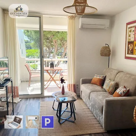 Chic Pres Du Golf, Clim, Wifi, Parking Apartment La Grande-Motte