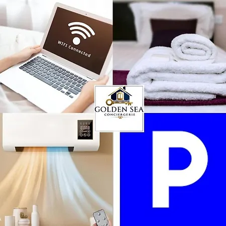 Apartment Chic Pres Du Golf, Clim, Wifi, Parking La Grande-Motte